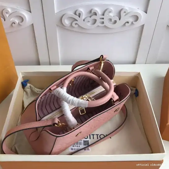 Official oldcobbler VUITTON MONTAIGNE BB LOUIS 0630